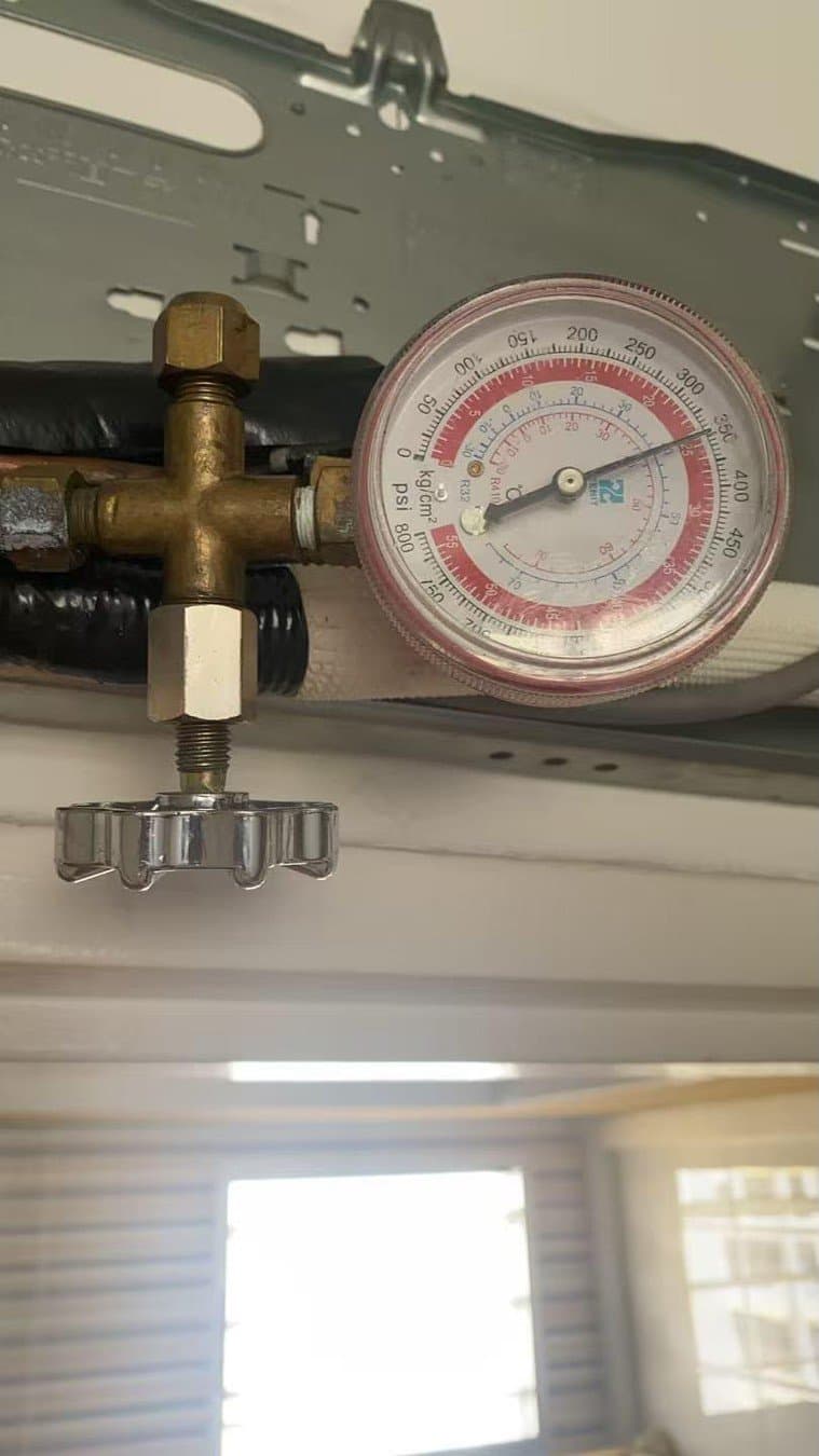 Gauge reading on a second unit of the same job, each unit tested separately