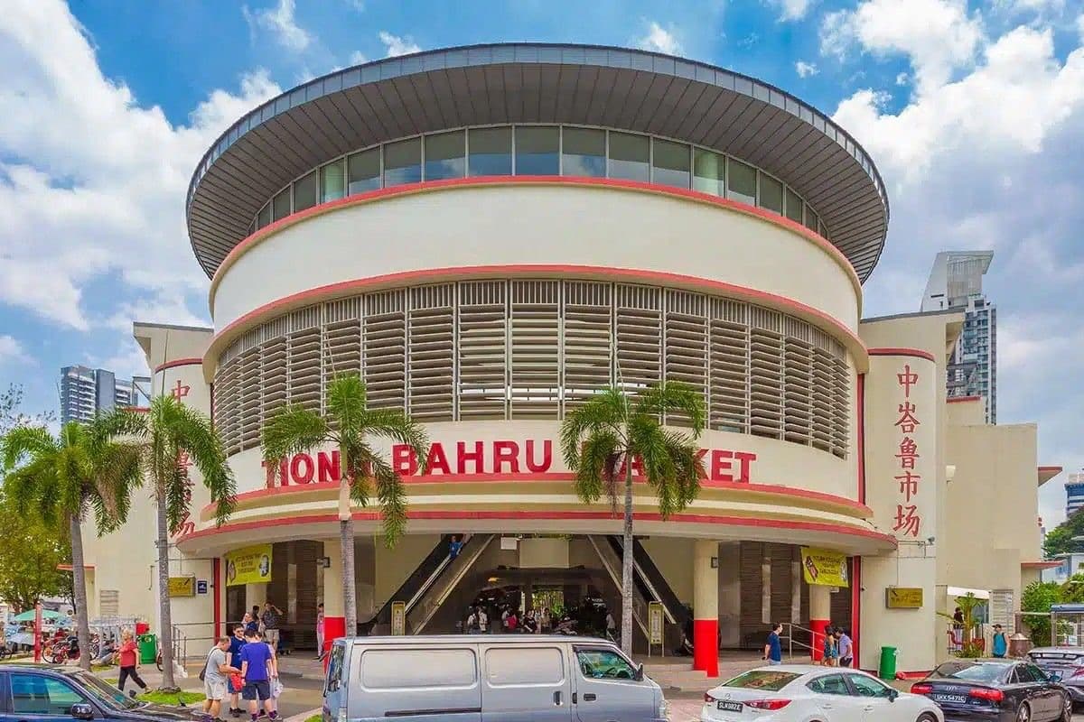 Tiong Bahru Market & the pre-war estate, Bukit Merah, Singapore