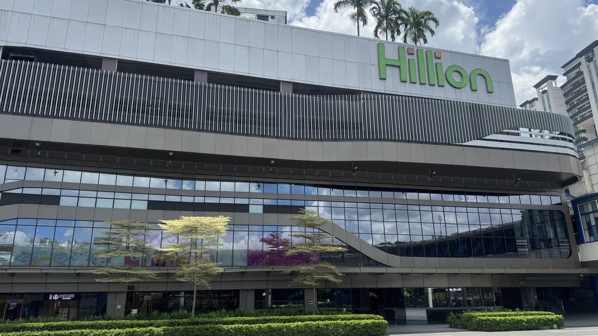 Hillion Mall at the Bukit Panjang MRT and LRT interchange, Singapore