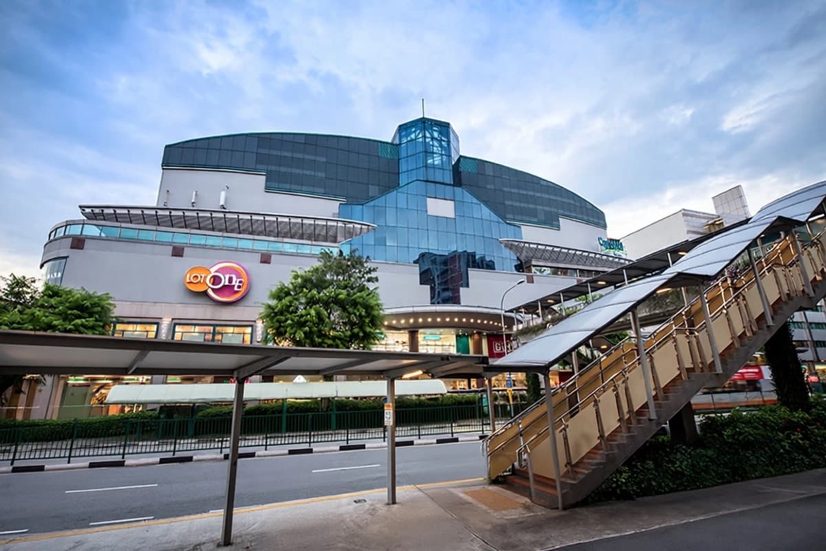 Lot One Shoppers’ Mall at Choa Chu Kang town centre, Singapore
