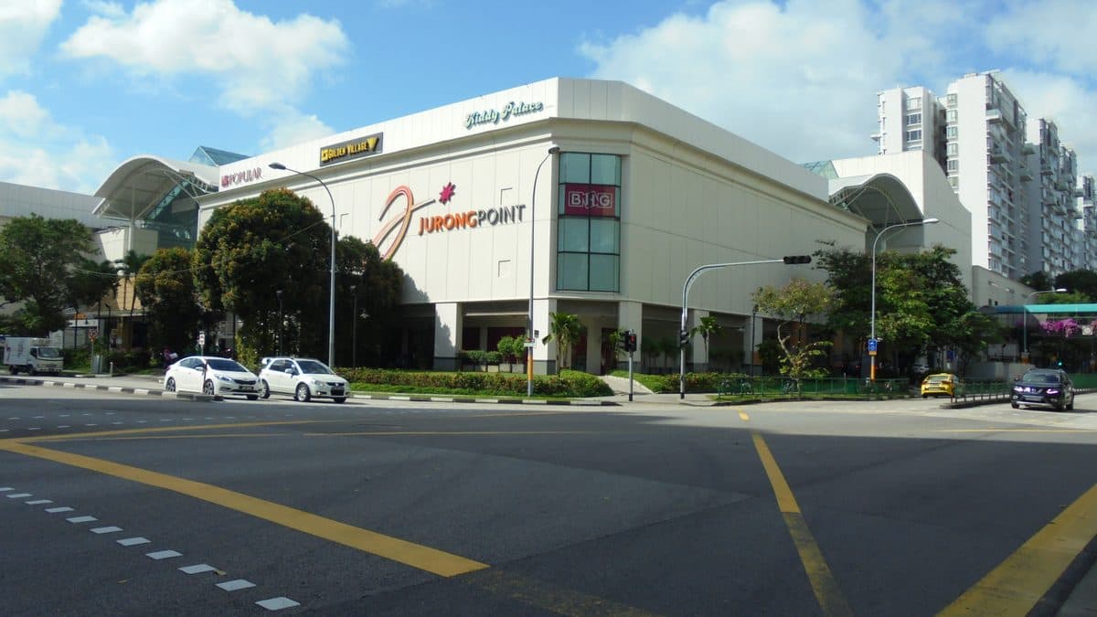 Jurong Point shopping mall and Boon Lay interchange in Jurong West, Singapore