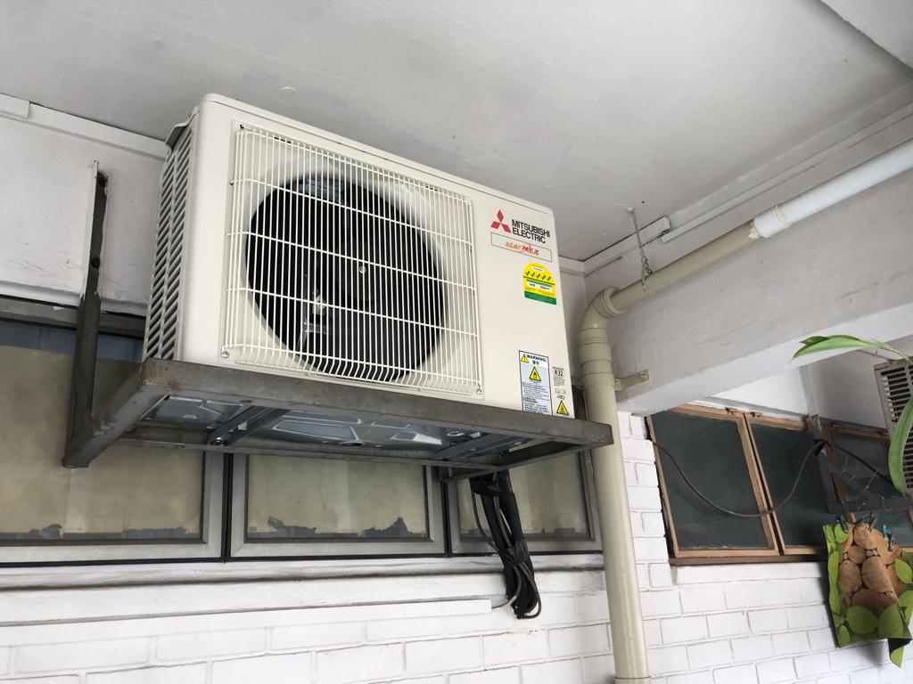 aircon condenser cleaning